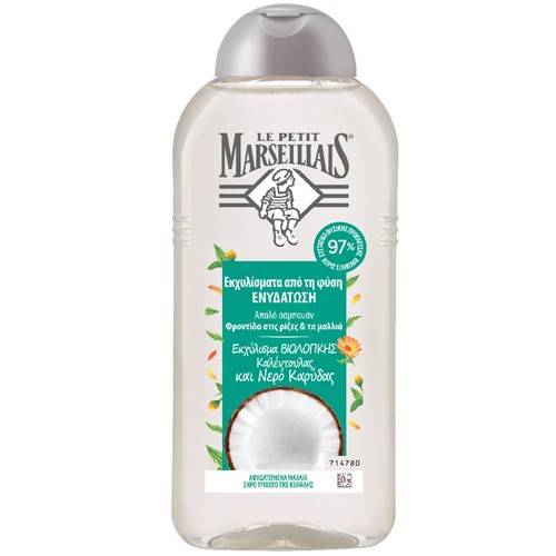 LE PETIT MARSEILLAIS σαμπουάν καλέντουλα και νερό καρύδας 300ml