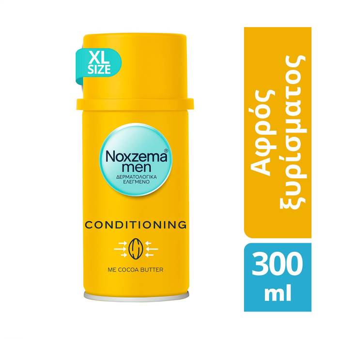 NOXZEMA αφρός ξυρίσματος cocoa butter 300ml