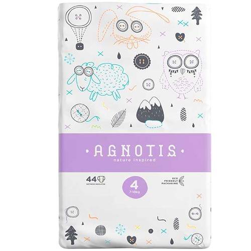 AGNOTIS παιδικές πάνες No4 7-18kg 44τεμ