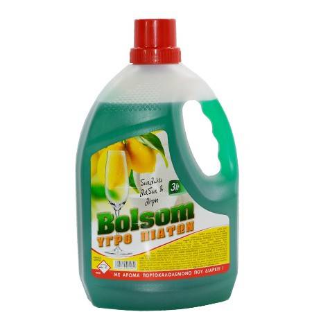 BOLSOM υγρό πιάτων λεμόνι 3lt