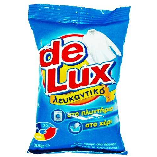 DELUX λευκαντικό ενισχυτικό πλυντηρίου ρούχων 300gr