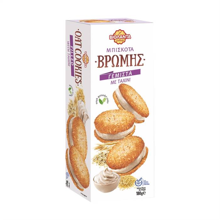 ΒΙΟΛΑΝΤΑ μπισκότα βρώμης με ταχίνι 180gr
