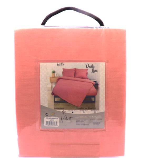 FLAMINGO Smartex σεντόνι με λάστιχο 25cm 100x200cm