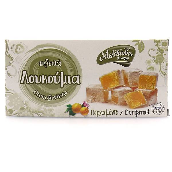 ΜΕΛΕΤΙΑΔΗΣ λουκούμια περγαμόντου 300gr