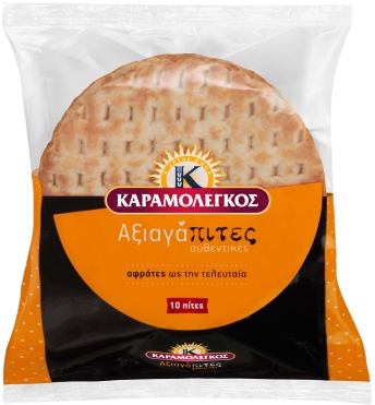 ΚΑΡΑΜΟΛΕΓΚΟΣ αξιαγάπιτες πίτες μεγάλες 10τεμ 820gr