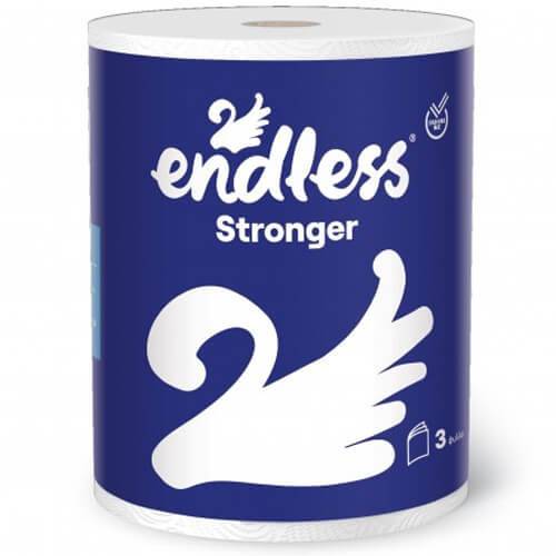 ENDLESS χαρτί κουζίνας stronger 42m 3φυλλο 600gr