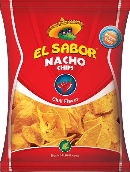 EL SABOR nacho chips chili 100gr