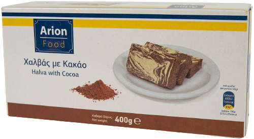 ARION Food χαλβάς με κακάο 400gr