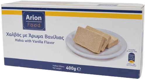 ARION Food χαλβάς με βανίλια 400gr