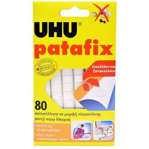 UHU patafix αυτοκόλλητα 80τεμ