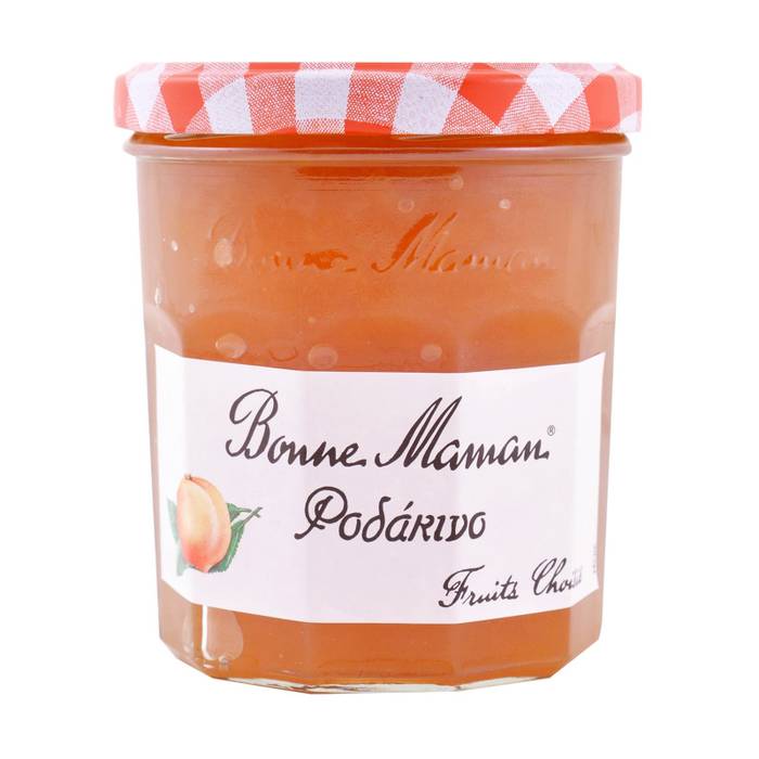 BONNE MAMAN μαρμελάδα ροδάκινο χωρίς γλουτένη 370gr