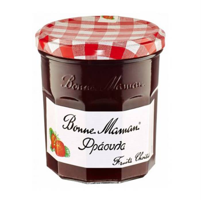 BONNE MAMAN μαρμελάδα φράουλα χωρίς γλουτένη 370gr