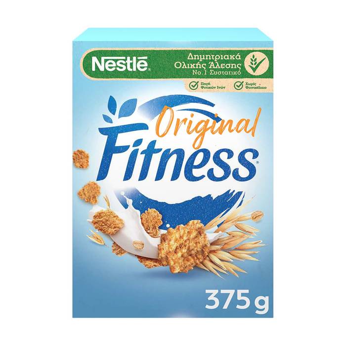 NESTLE δημητριακά fitness ολικής άλεσης 375gr