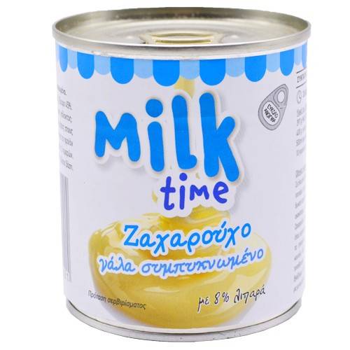 MILK TIME ζαχαρούχο γάλα με 8% λιπαρά 397gr