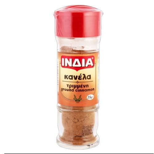 ΙΝΔΙΑ κανέλα τριμμένη βάζο 35gr