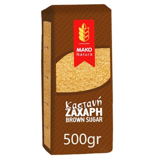 MAKO καστανή ζάχαρη 500gr