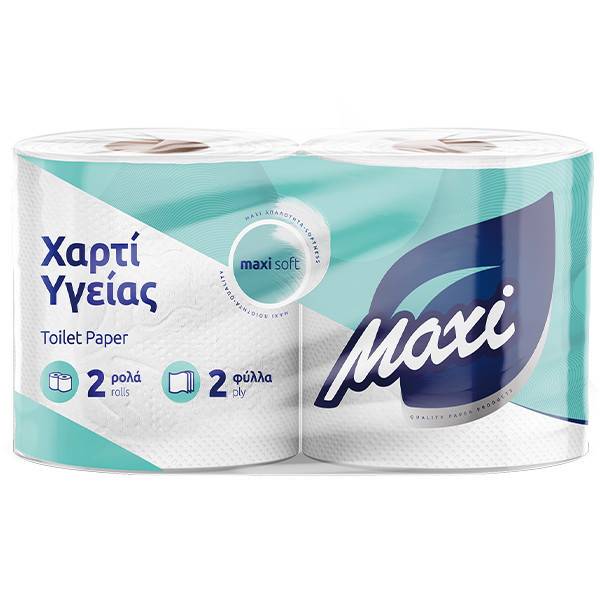 MAXI χαρτί υγείας Comfort Soft 2φυλλο 2x150gr