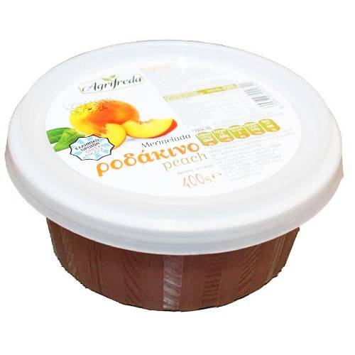 AGRIFREDA μαρμελάδα ροδάκινο 400gr