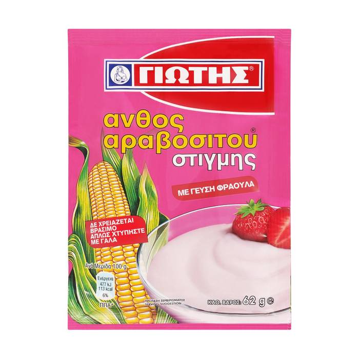 ΓΙΩΤΗΣ άνθος αραβοσίτου στιγμής φράουλα 62gr
