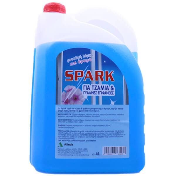 SPARK υγρό καθαριστικό τζαμιών 4lt