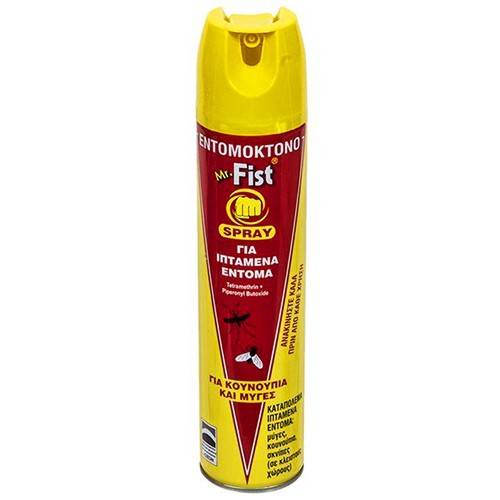 MR. FIST εντομοκτόνο spray για μύγες και κουνούπια 300ml