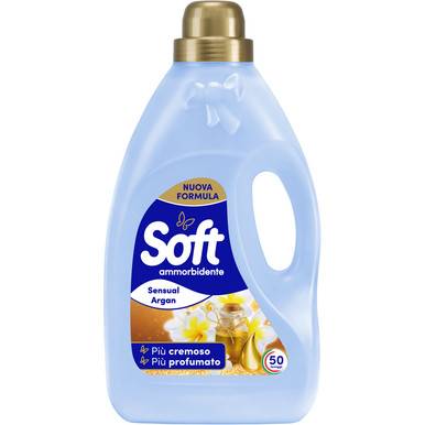 SOFT μαλακτικό ρούχων olio di argan 50μεζ 2,75lt
