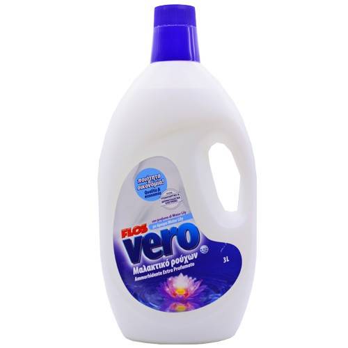 FLOS Vero μαλακτικό ρούχων water lily 3lt