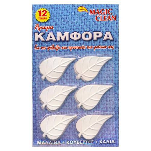 MAGIC CLEAN αρωματικό ρούχων σε φυλαράκι καμφορά 6τεμ
