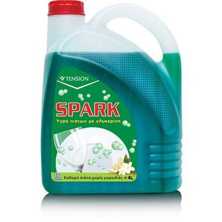 SPARK υγρό πιάτων με λεμόνι 4lt