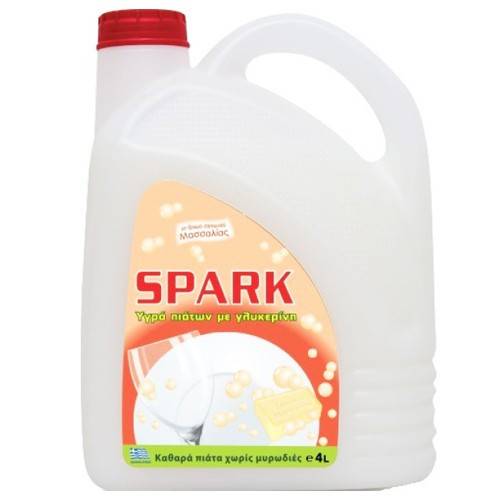 SPARK υγρό πιάτων μασσαλίας 4lt