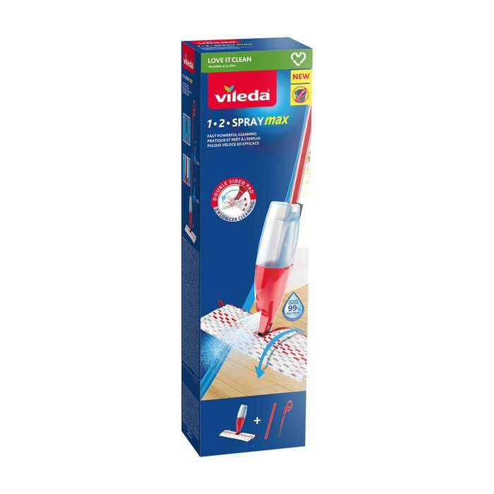 VILEDA σύστημα σφουγγαρίσματος 1-2-spray max με ψεκασμό