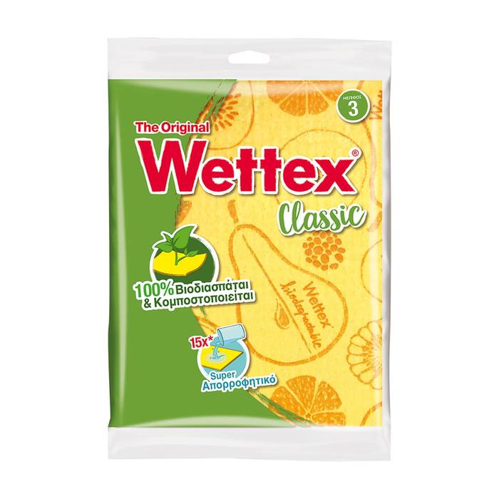 WETTEX σπογγοπετσέτα classic No3 1τεμ