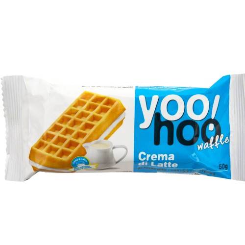 YOOHOO! βάφλα κρέμα από γάλα 50gr