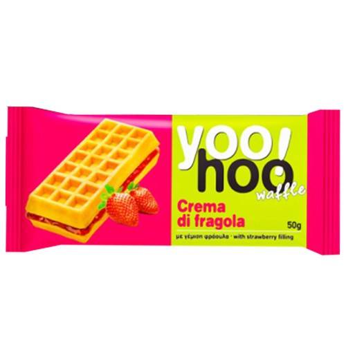 YOOHOO! βάφλα φράουλας 50gr