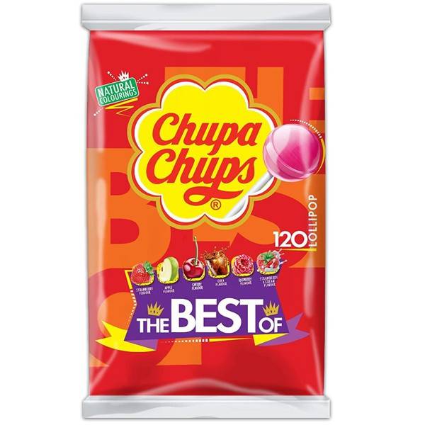 CHUPA CHUPS γλειφιτζούρια The Best Of σε σακούλα 120x12gr