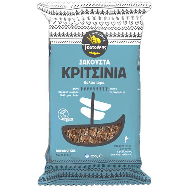 ΤΣΑΤΣΑΚΗΣ κριτσίνια πολύσπορα 250gr