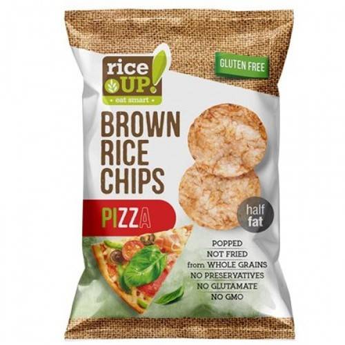 RICE UP chips ολικής με pizza 60gr