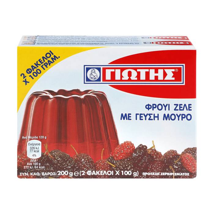 ΓΙΩΤΗΣ φρουί ζελέ με γεύση μούρο 200gr