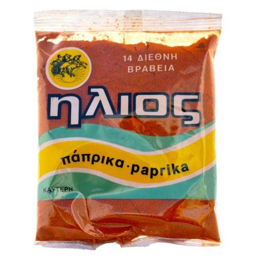 ΗΛΙΟΣ πάπρικα καυτερή από κόκκινο πιπέρι 100gr