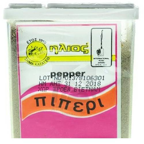 ΗΛΙΟΣ πιπέρι τριμμένο κουτί 50gr