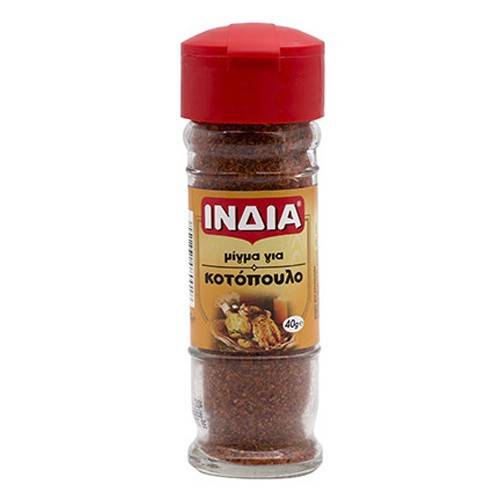 ΙΝΔΙΑ μείγμα για κοτόπουλο βάζο 40gr