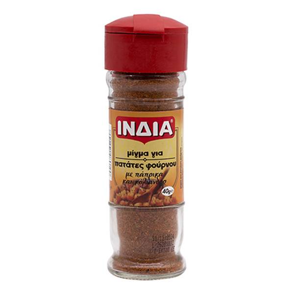 ΙΝΔΙΑ μείγμα για πατάτες φούρνου βάζο 40gr