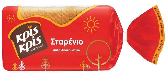 ΚΡΙΣ ΚΡΙΣ ψωμί του τοστ σταρένιο 350gr