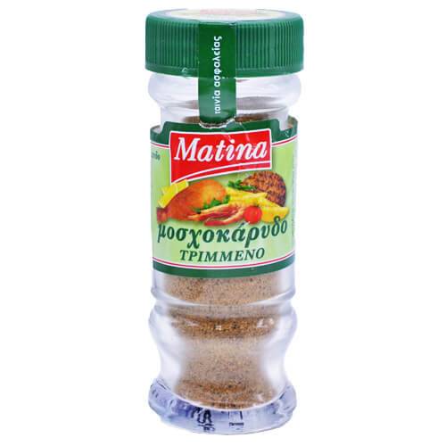 MATINA μοσχοκάρυδο τριμμένο βάζο 36gr