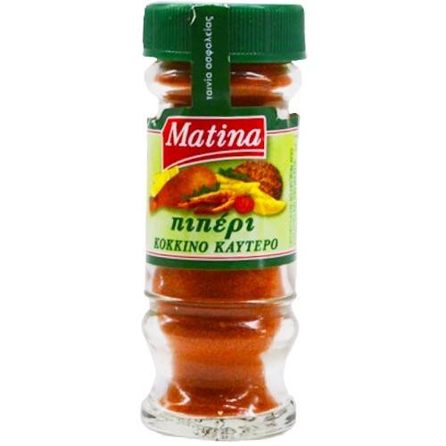 MATINA πιπέρι κόκκινο καυτερό βάζο 32gr