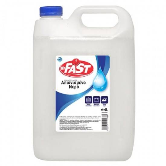 MR. FAST απιονισμένο νερό 4lt