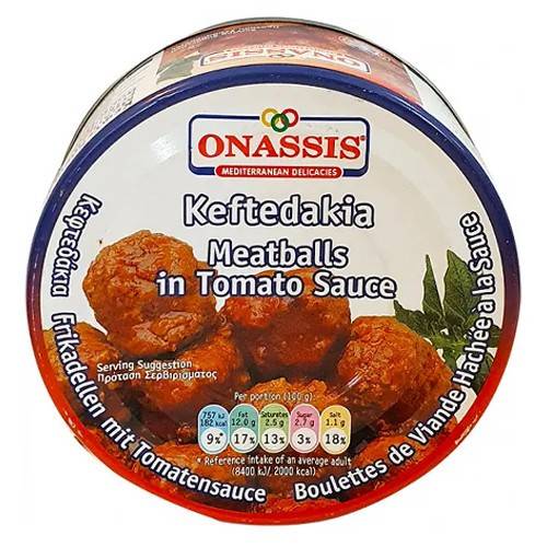 ONASSIS κεφτεδάκια σε σάλτσα 280gr