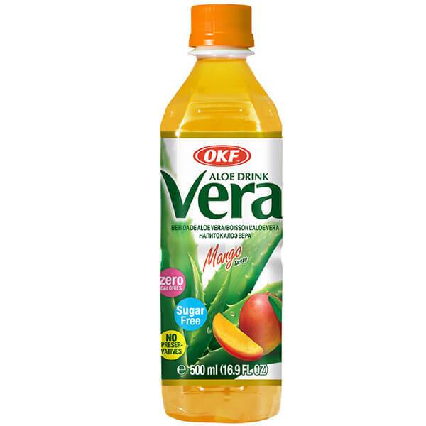 OKF χυμός με αλόη και μάνγκο χωρίς ζάχαρη 500ml