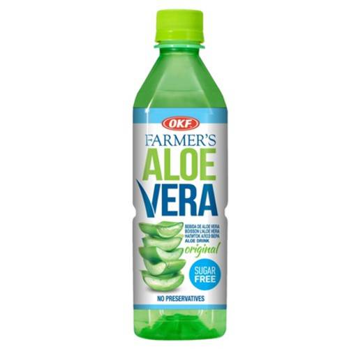 OKF χυμός με αλόη χωρίς ζάχαρη 500ml