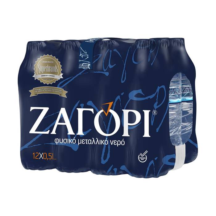 ΖΑΓΟΡΙ φυσικό μεταλλικό νερό 12x500ml